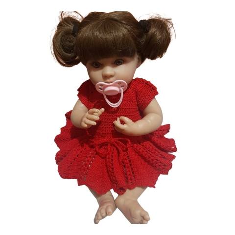 Decdeal Mini boneca bebê Reborn realista de vinil de silicone para bebês de  25,4 cm, corpo macio, realista, boneca pintada à mão com adorável roupa  para presentes infantis em Promoção é no