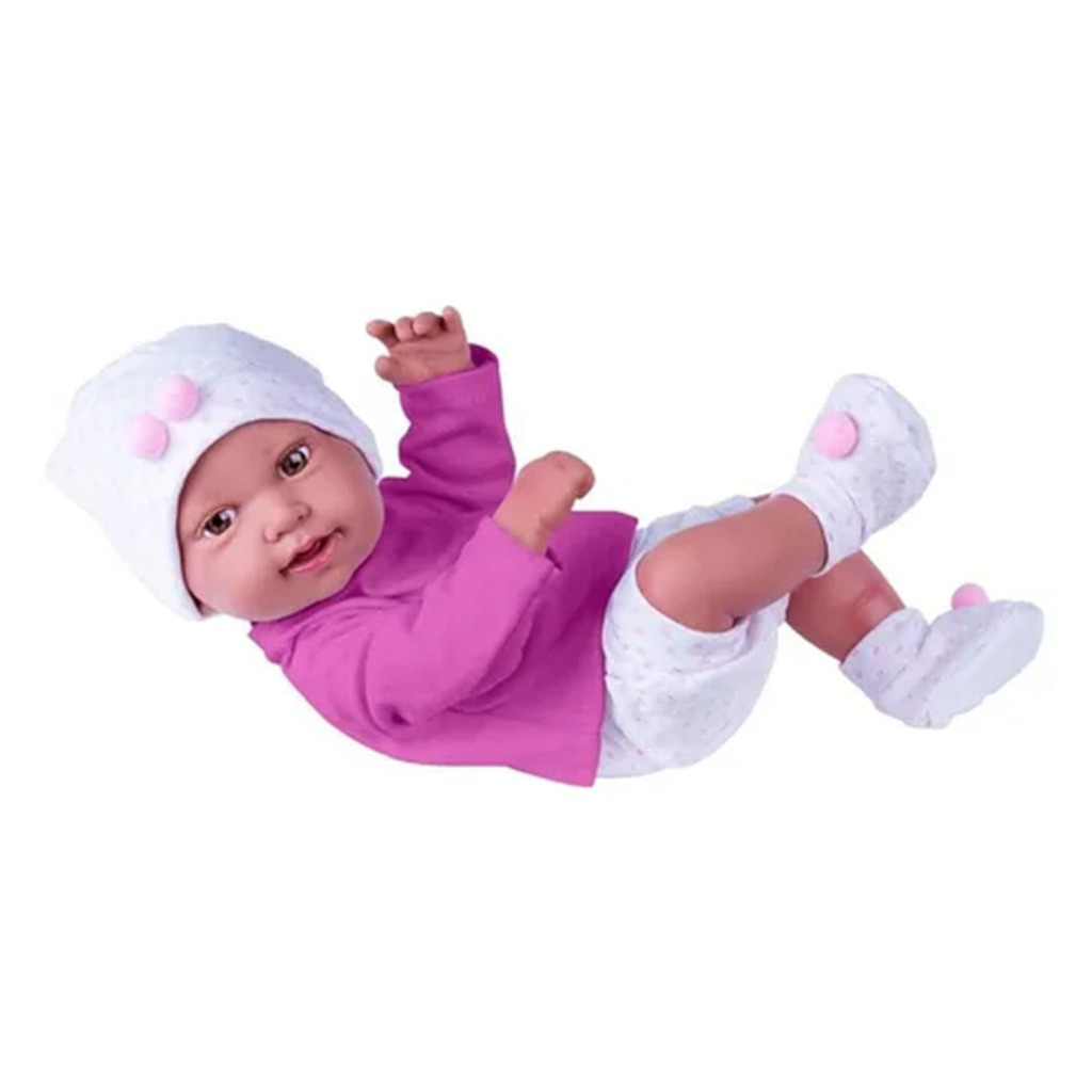 Boneca Bebê Reborn Silicone Tatá Menina Pagão Roupinha Rosa - ShopJJ -  Brinquedos, Bebe Reborn e Utilidades
