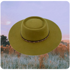 Sombrero Plato Redondo "Don Escondido" - Boa Negra