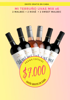 Pack x6 Mi Terruño Uvas Malbec
