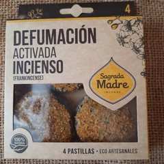 Pastillas defumación activada INCIENSO