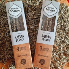 Sahumerio salvia blanca y olibano