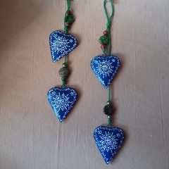 Corazones dobles colgantes - comprar online
