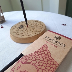 Sahumerio Aromanza Real Rose - Rito Sagrado