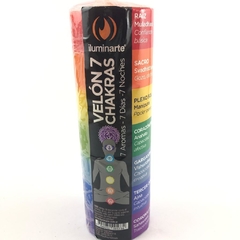 Velón 7 chakras.