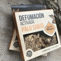 PASTILLAS DEFUMACIÓN ACTIVADA PALO SANTO