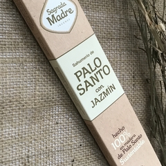 SAHUMERIO PALO SANTO CON JAZMÍN - SAGRADA MADRE