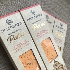 SAHUMERIO AROMANZA RATNAMALA Y EUCALIPTO - EN POLVO - comprar online