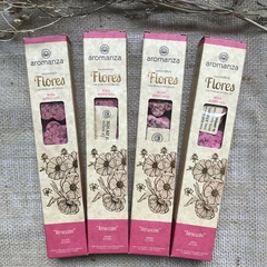 SAHUMERIO DE FLORES AROMANZA - ROSA "ATRACCIÓN"