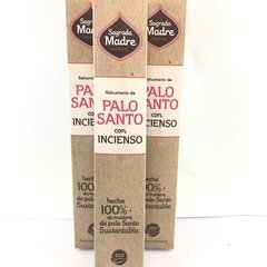 Sahumerio PALO SANTO con INCIENSO - Sagrada Madre en internet