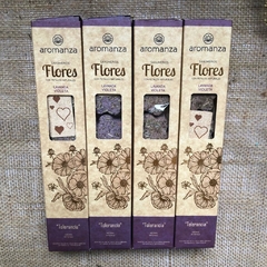 SAHUMERIO DE FLORES AROMANZA - LAVANDA VIOLETA "TOLERANCIA"