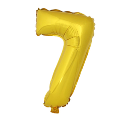 GLOBO NUMERO DORADO 100 cm en internet