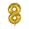 GLOBO NUMERO DORADO 100 cm - Mercadito para Eventos