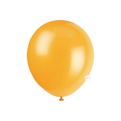 GLOBOS PERLADO NARANJA 12" X 10U