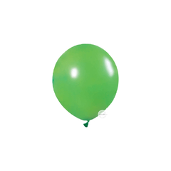 GLOBOS PERLADO VERDE LIMÓN 9" X 10 U