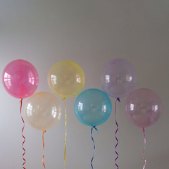 GLOBO BURBUJA 18" COLOR en internet