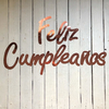 GUIRNALDA FELIZ CUMPLEAÑOS GOLD ROSE
