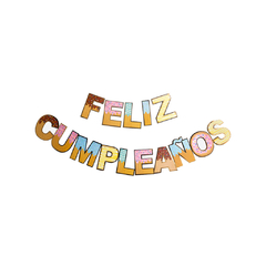 BANDERÍN FELIZ CUMPLE DONA