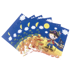 SERVILLETAS DE PIRATAS X 20 UNIDADES