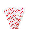 SORBETES BLANCOS CORAZONES ROJOS