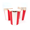 VASOS TIFFANY ROJO CON DORADO X 10U