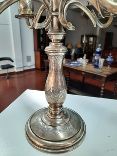 Candelabros 5 luces punzones nacionales 50/60's - Capdepont Antiques