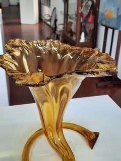 Vaso Murano color caramelo