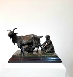 Escultura cera perdida Firmada E. Camilli - tienda online
