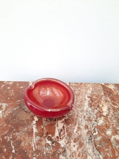 Centro Murano color rojo - Capdepont Antiques