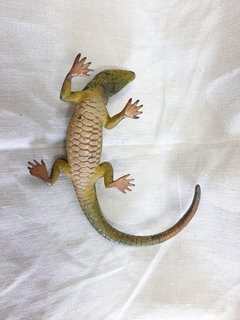 Bronce vienes policromado iguana - Capdepont Antiques