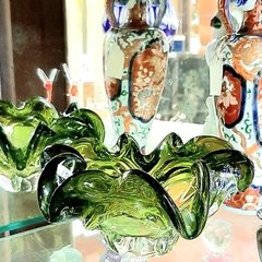 Centro de pequeño formato en vidrio de Murano (hacia 1960).