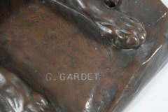Grupo escultórico firmado G. Gardet - tienda online