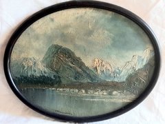 Par de cuadros al óleo, firmados por el pintor Franciscovich