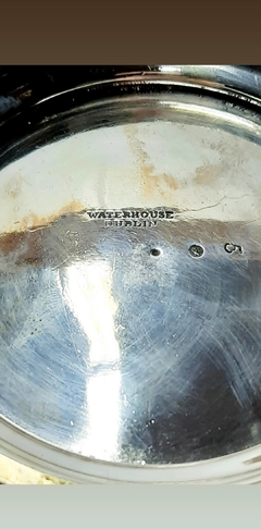 Tetera de época victoriana/eduardiana en metal plateado - Capdepont Antiques