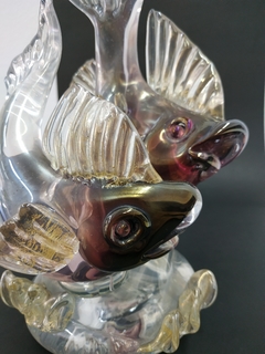 Peces en vidrio soplado de Murano