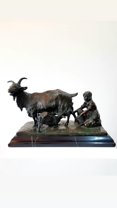 Escultura cera perdida Firmada E. Camilli