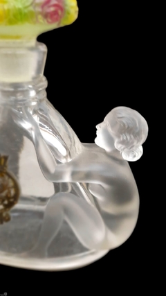 Perfumero vidrio artístico checo - tienda online