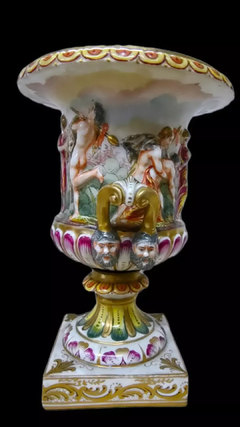 Par cráteras pequeño formato Capodimonte - Capdepont Antiques