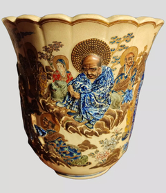 Vaso Satsuma S.XIX - comprar online