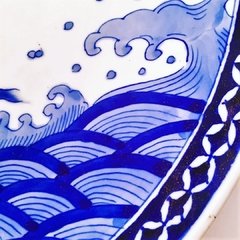Plato de gran tamaño en porcelana japonesa - tienda online