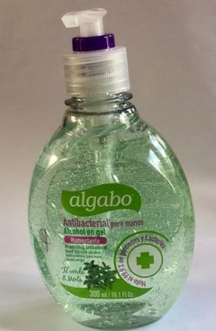 Alcohol En Gel Algabo, Fragancia Menta Y Te Verde x 300 ml - comprar online