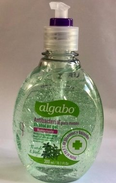 Alcohol En Gel Algabo, Fragancia Menta Y Te Verde x 300 ml - Giro Cafe Mas