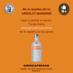 VODKA ABSOLUT MANDRIN x 700 ml.