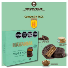 COMBO SIN TACC - 70% Havanna VEGANO + 2 Cajas Dolce Gusto SIN TACC. - comprar online
