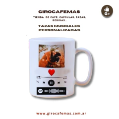 TAZA MUSICAL PERSONALIZADAS-