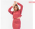 Cropped riu kiu Canelado Virginia rosa