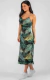 Vestido Midi Estampado Malu
