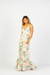Vestido Longo Estampado Mirella Verde