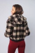 Jaqueta Bomber Pelucia Xadrez