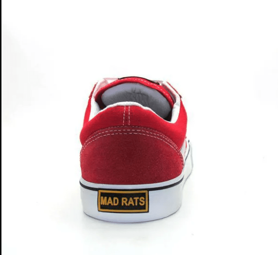 Tênis Unissex Mad Rats Old School Vermelho Vermelho